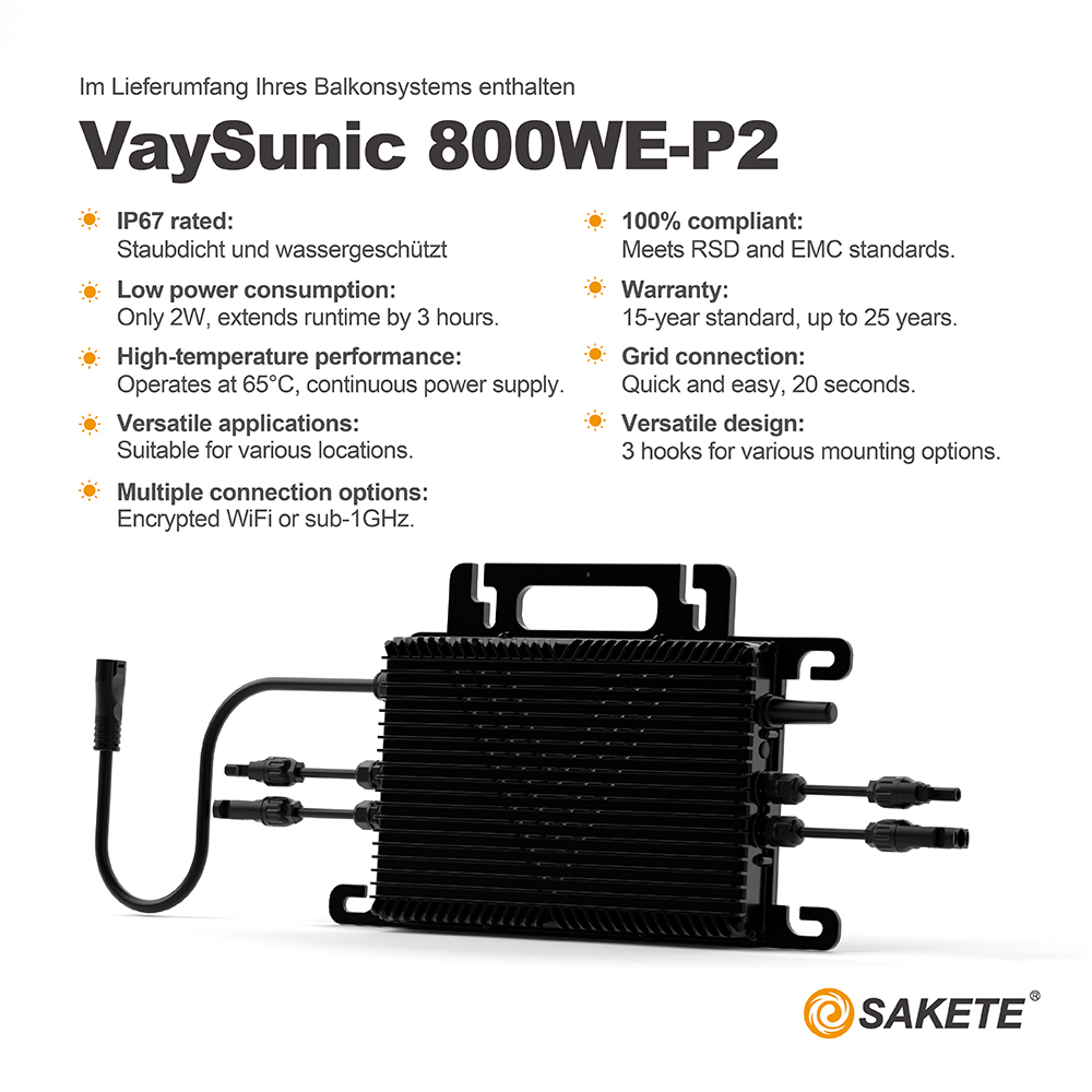 VaySunic 800WE-P2